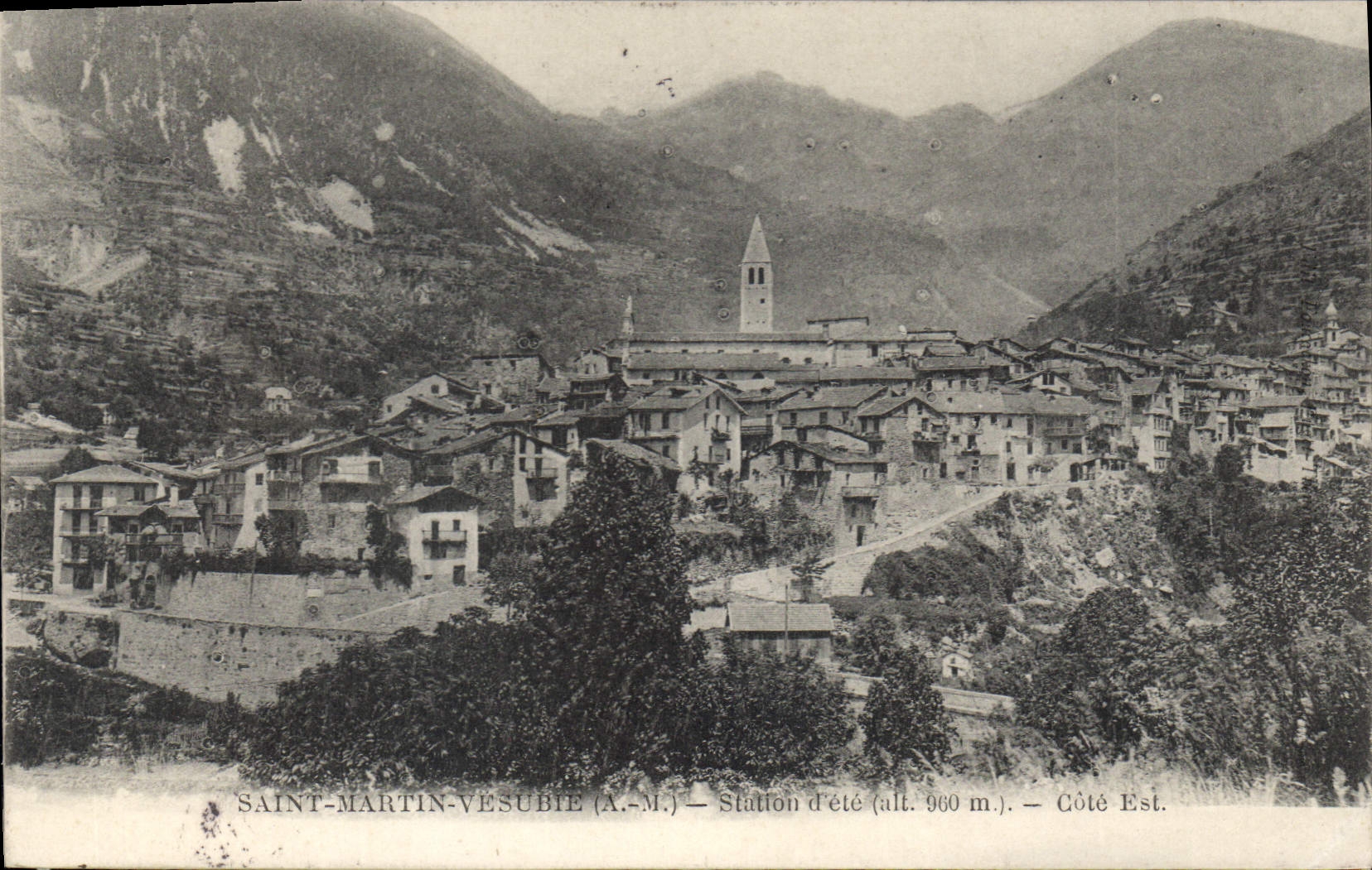 CPA Saint Martin Vesubie Station d'ete