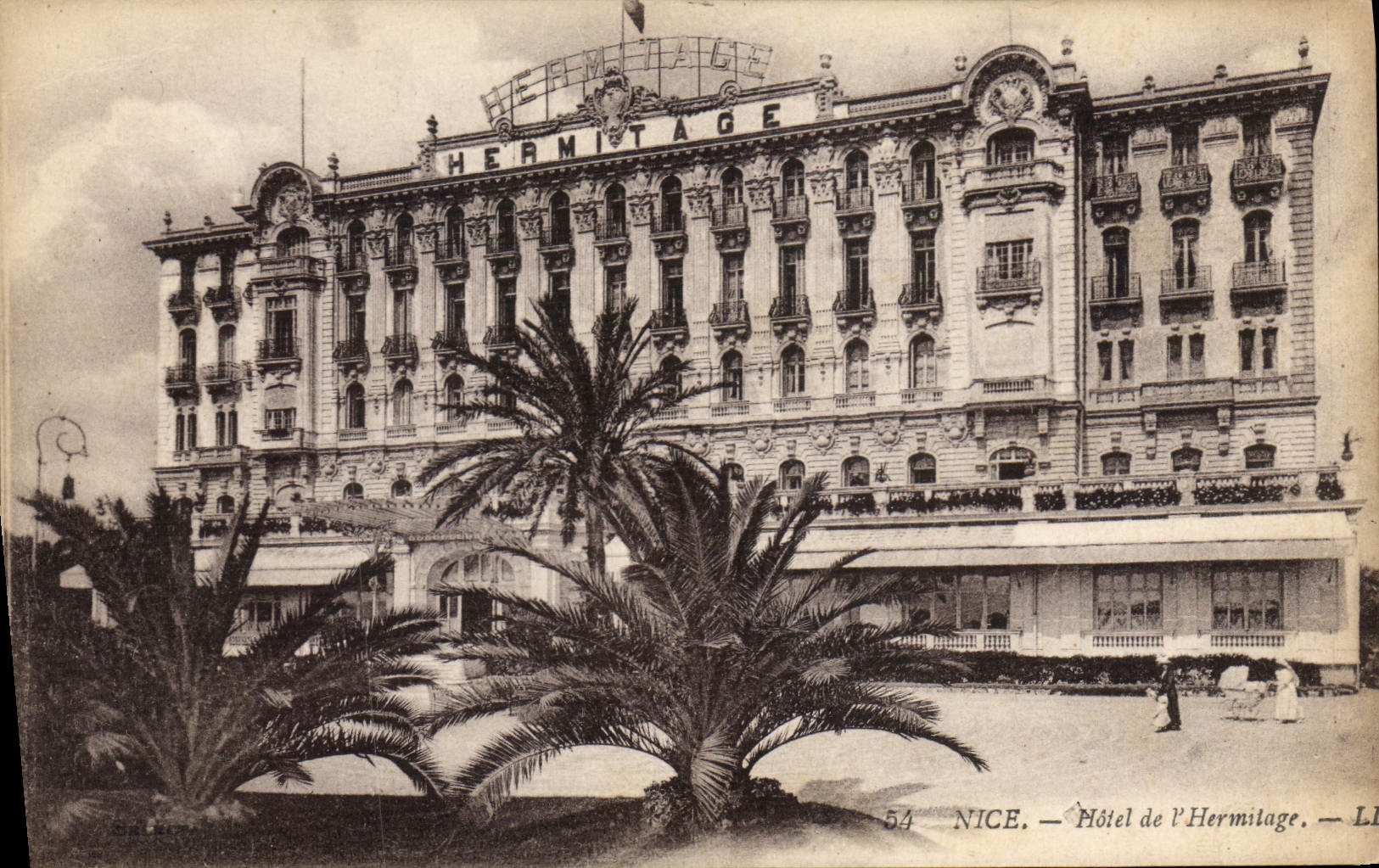 CPA Nice Hotel de l'Hermitage