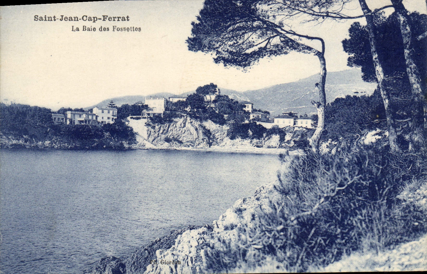 CPA Saint Jean Cap Ferrat La Baie des Fossettes