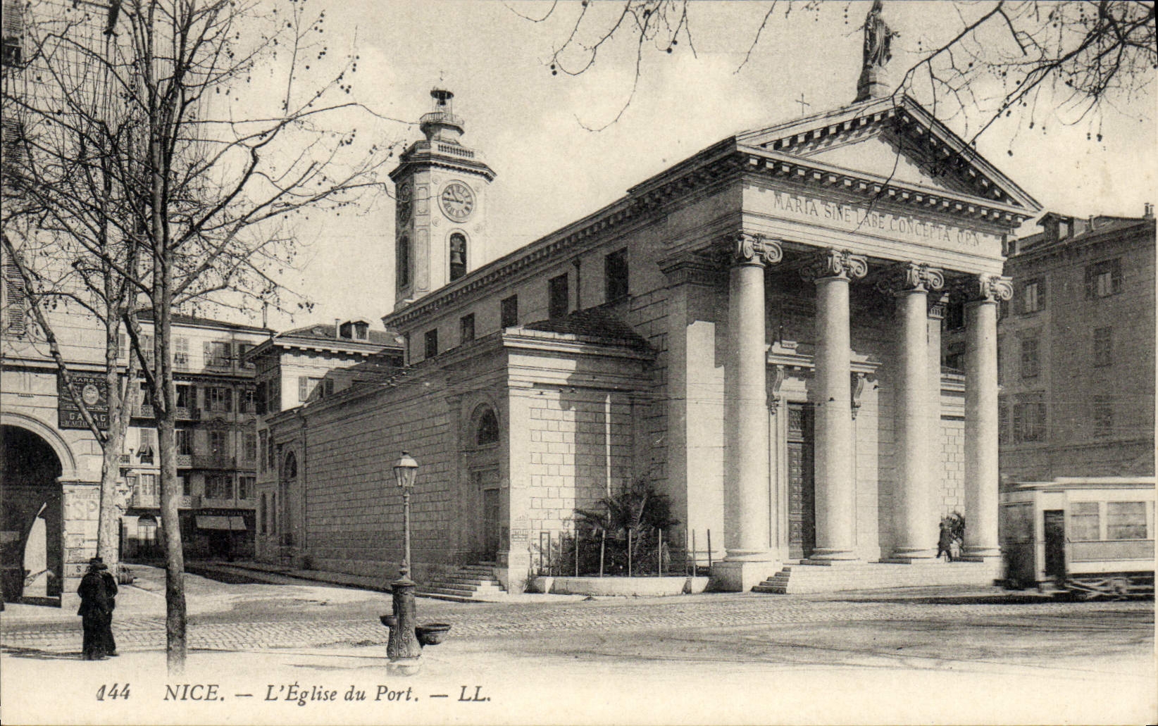 CPA Nice L'Eglise du Port