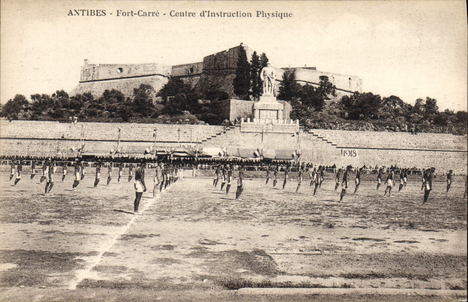 CPA Antibes Fort Carree Centre d'Instruction Physique