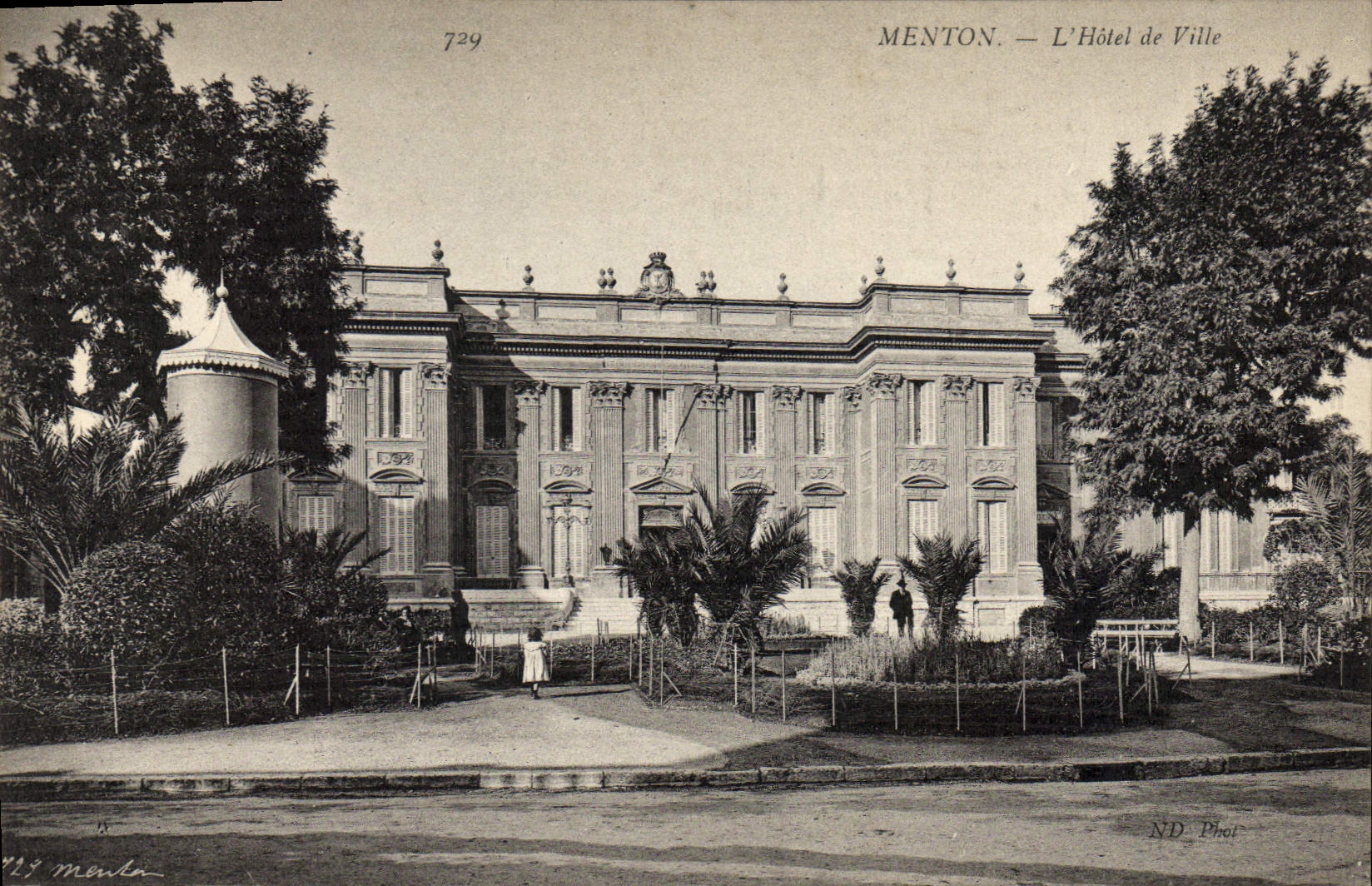 CPA Menton L'Hotel de Ville