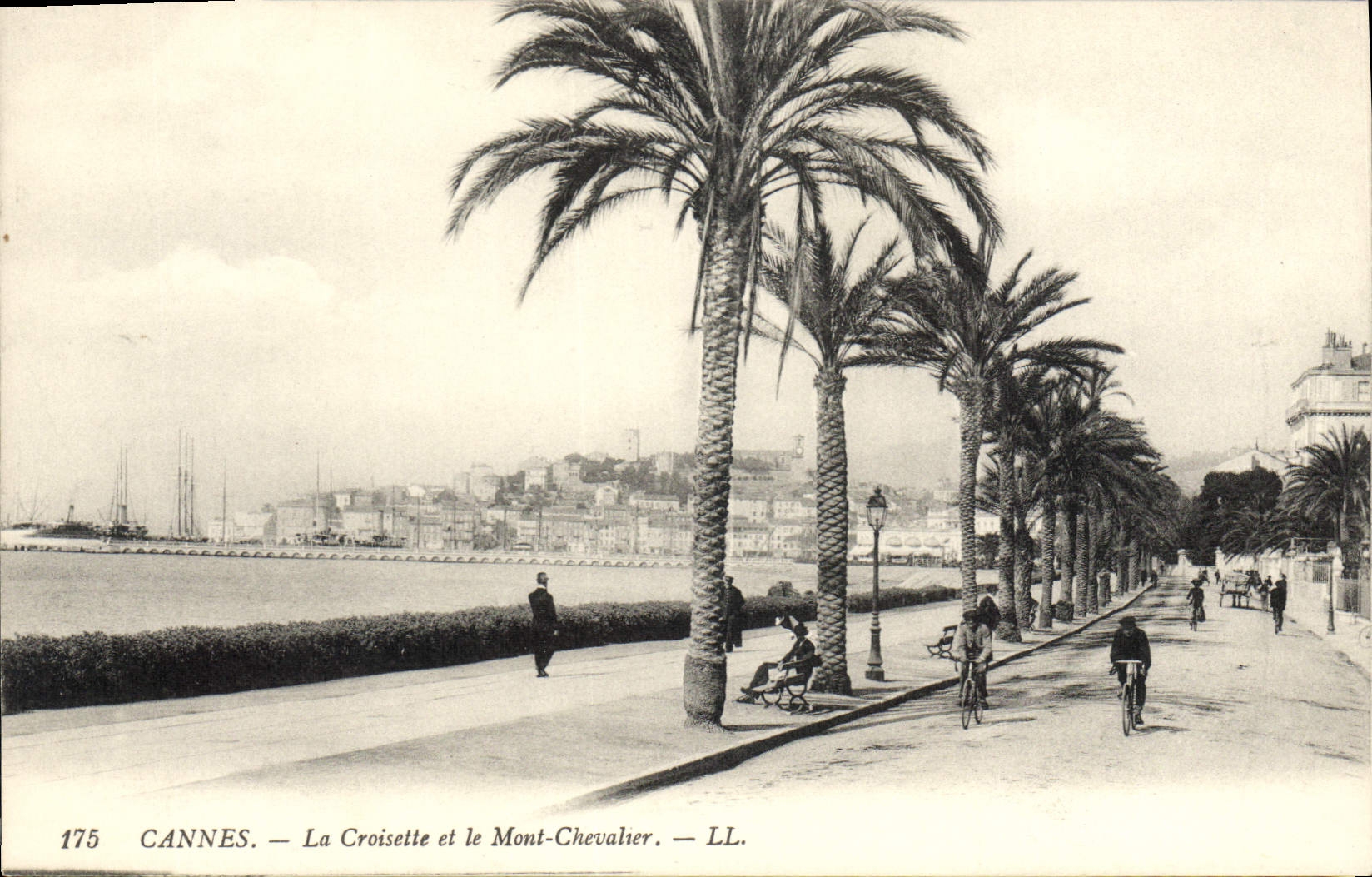CPA Cannes La Croisette et le Mont Chevalier