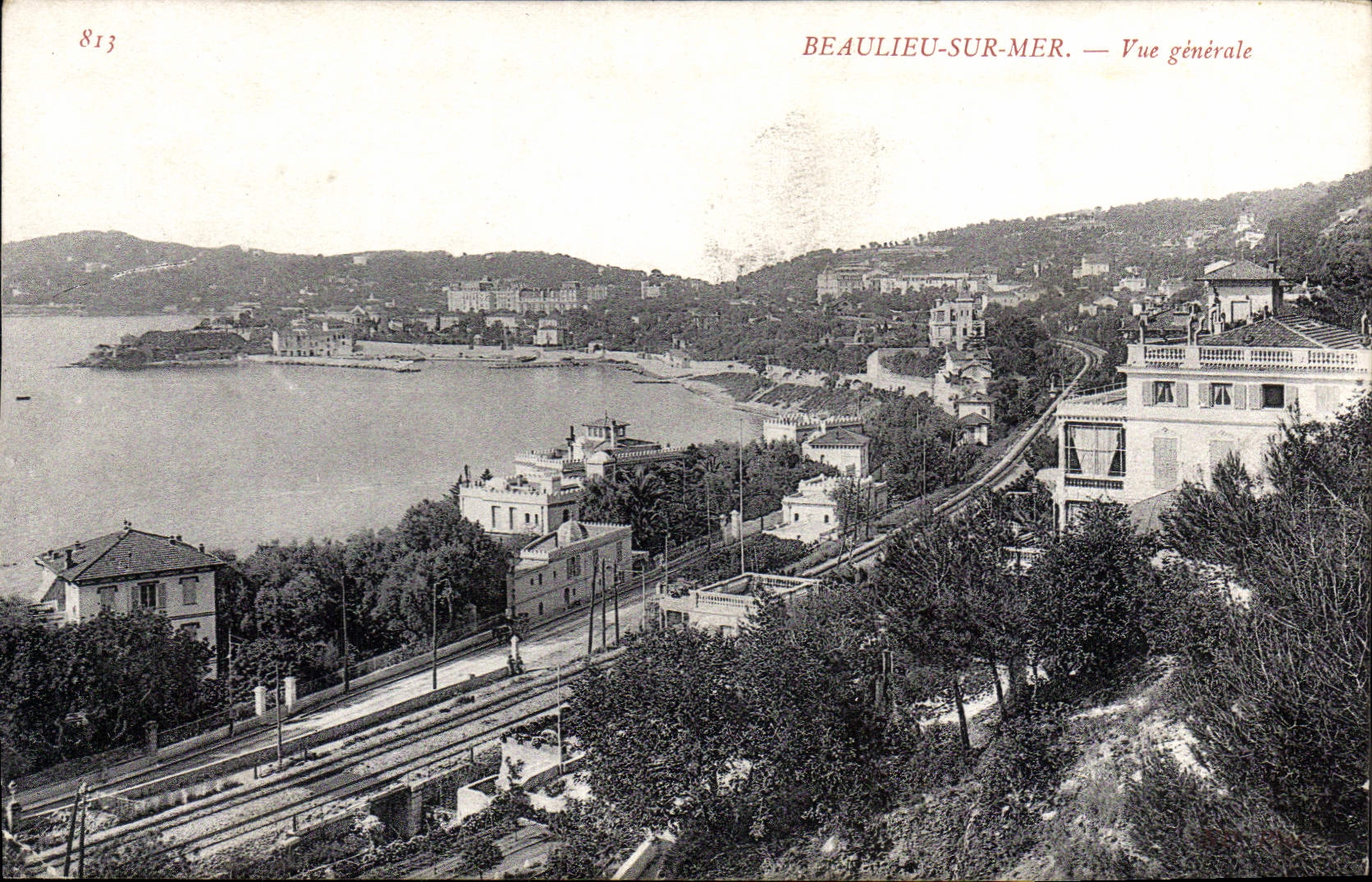 CPA Beaulieu sur Mer Vue generale