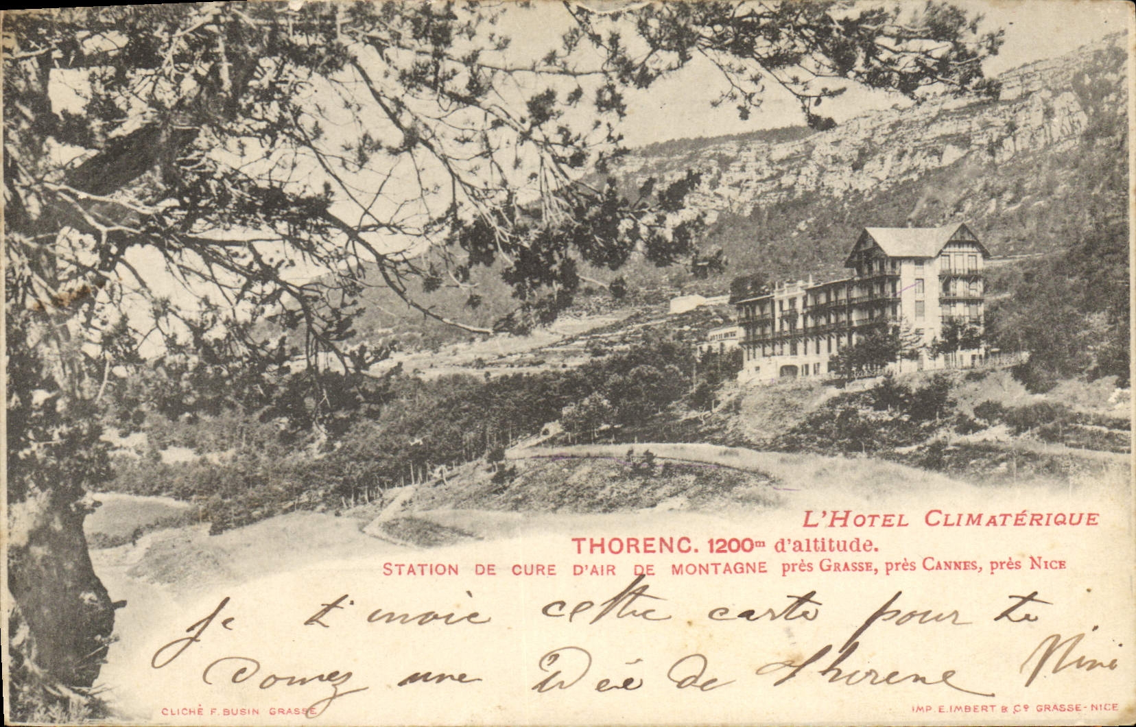 CPA Thorenc Station de cure d'air de Montagne