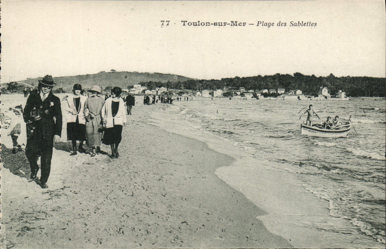 CPA Toulon sur Mer Plage des Sablettes