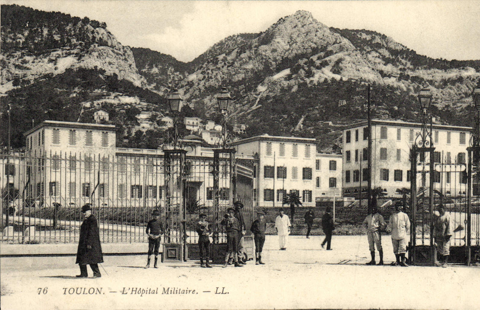 CPA Toulon L'Hopital Militaire