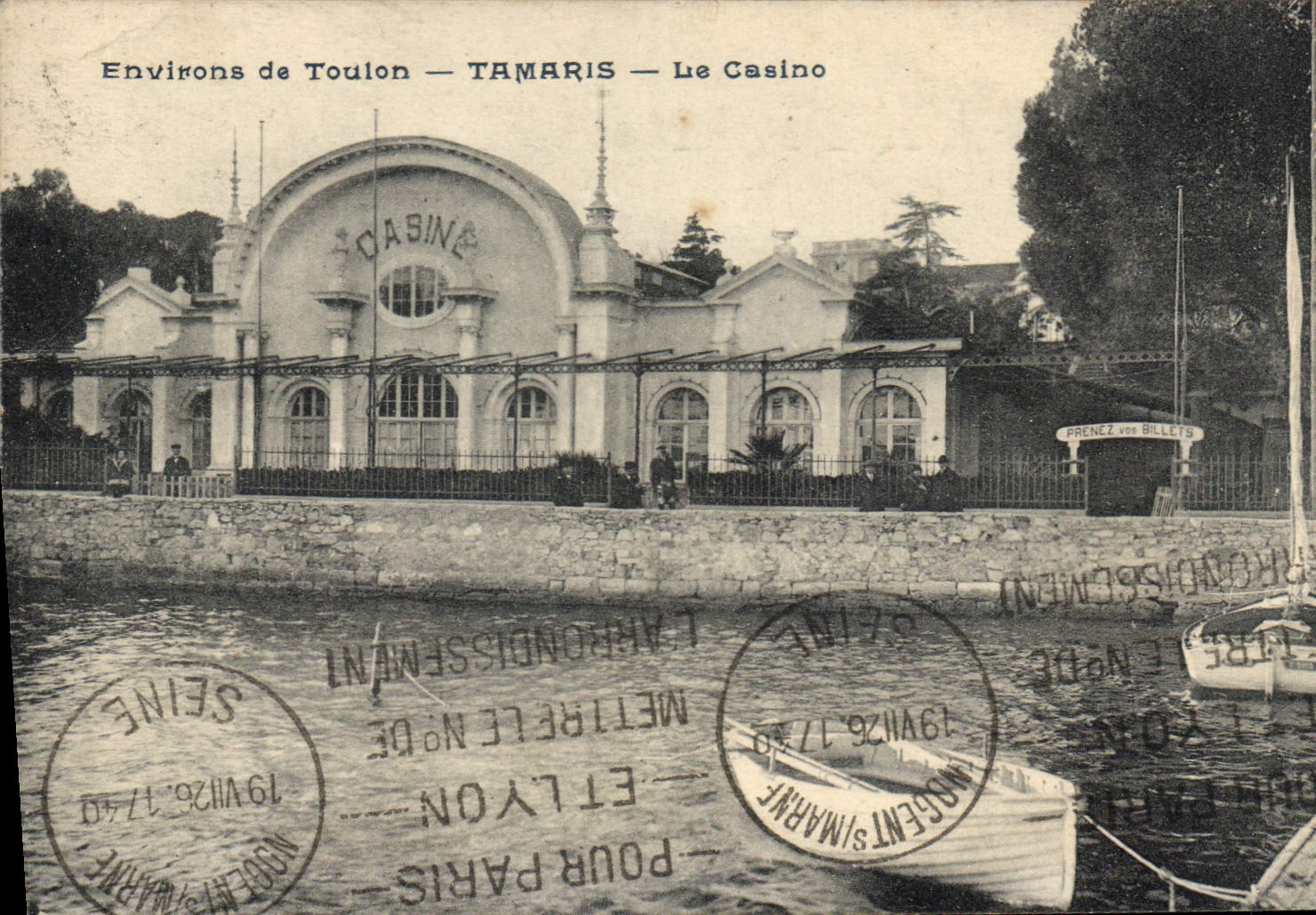 CPA Environs de Toulon Tamaris Le Casino