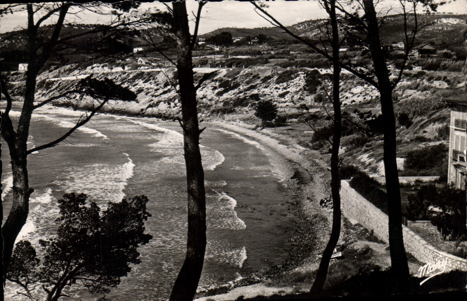 CPA Sanary sur mer Plage de la Gorguette