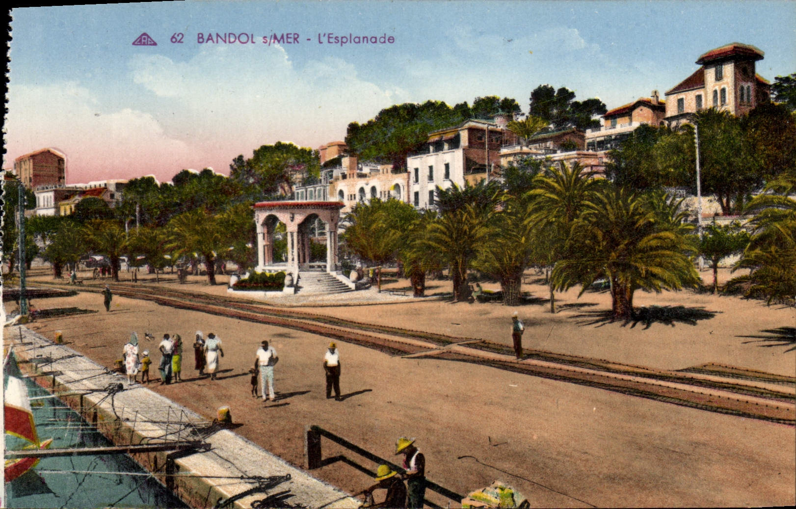 CPA Bandol s Mer L'Esplanade