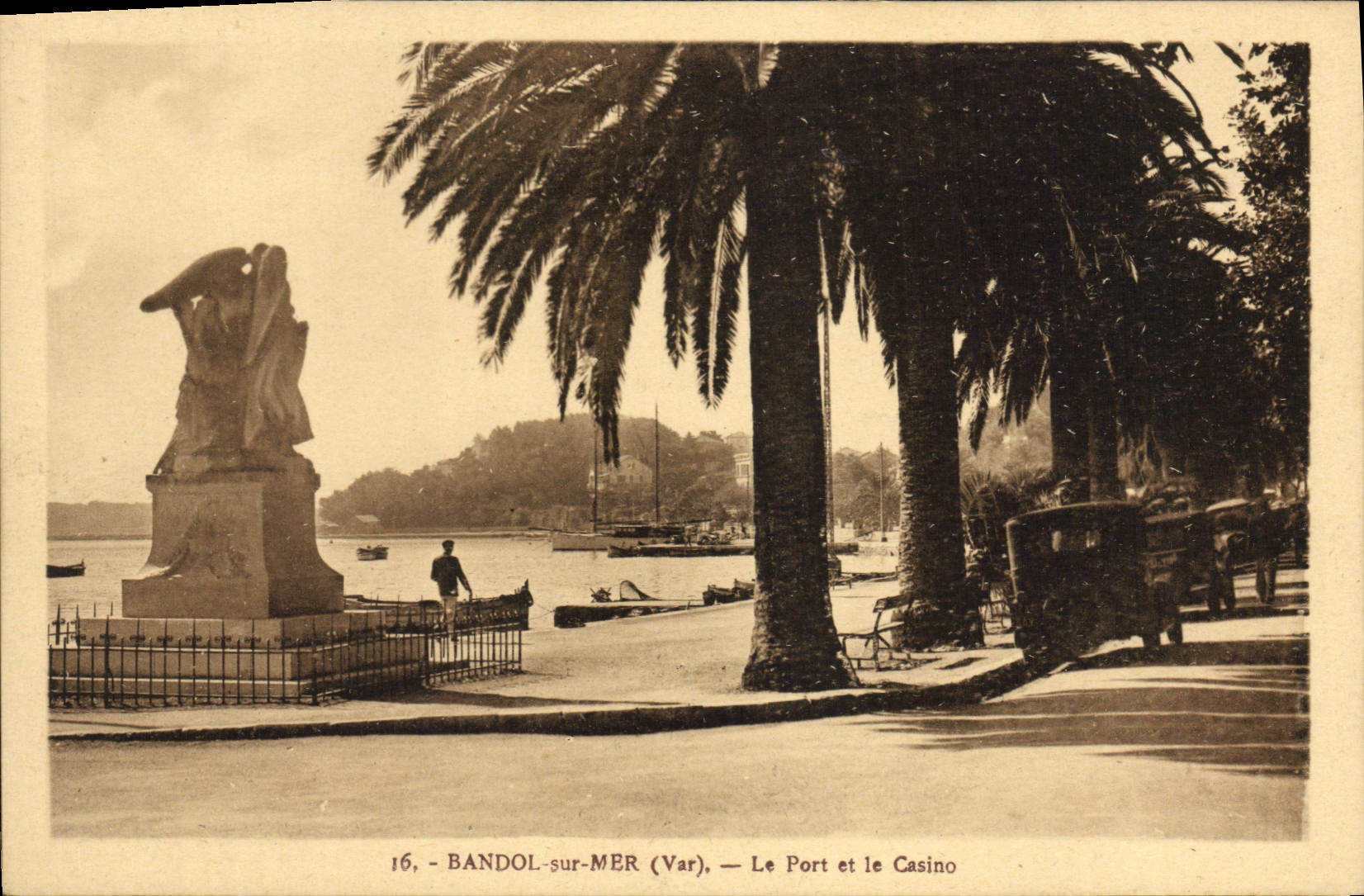 CPA Bandol sur Mer Le port et le casino