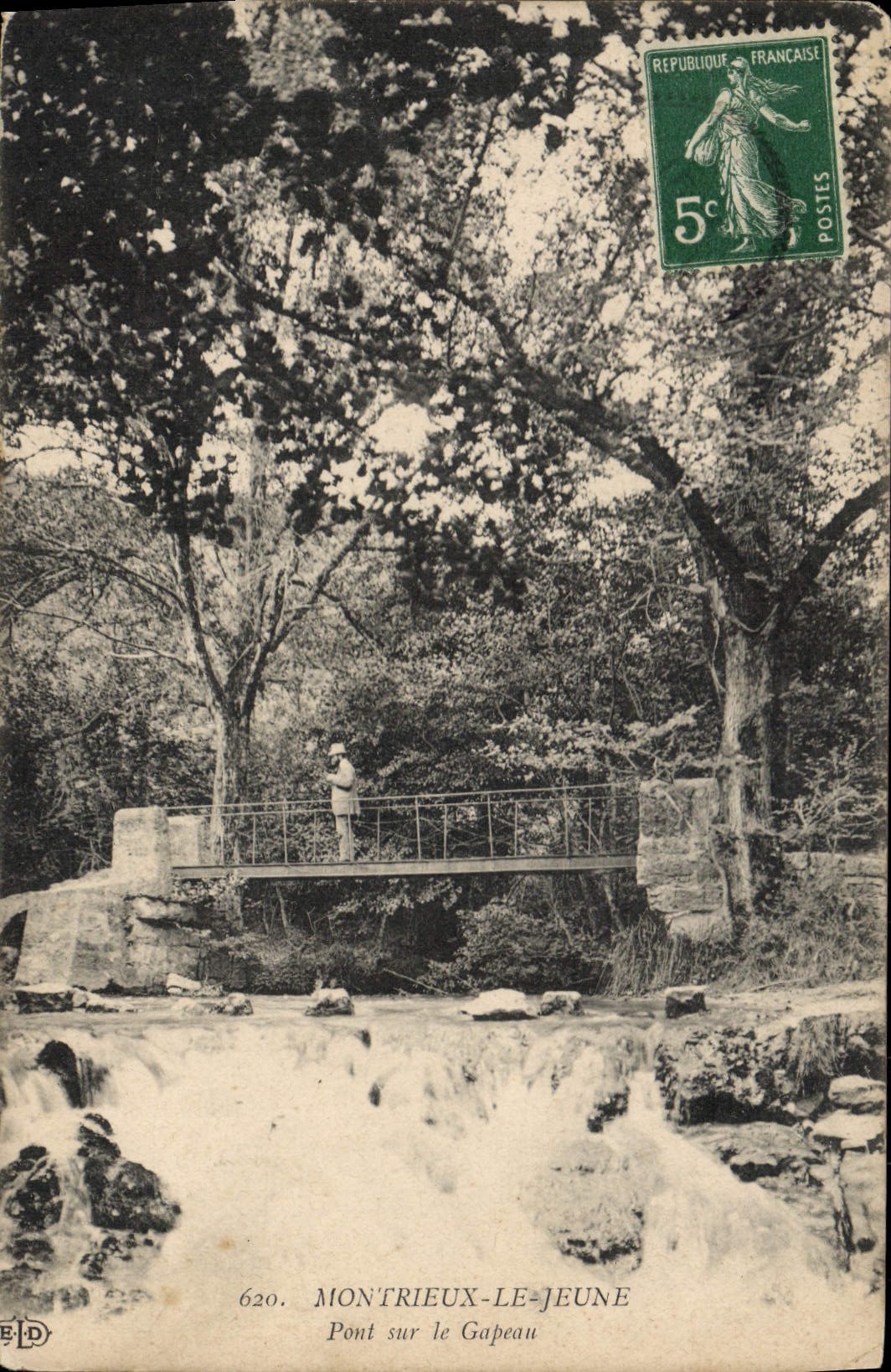 CPA Montrieux le jeune Pont sur le Gapeau