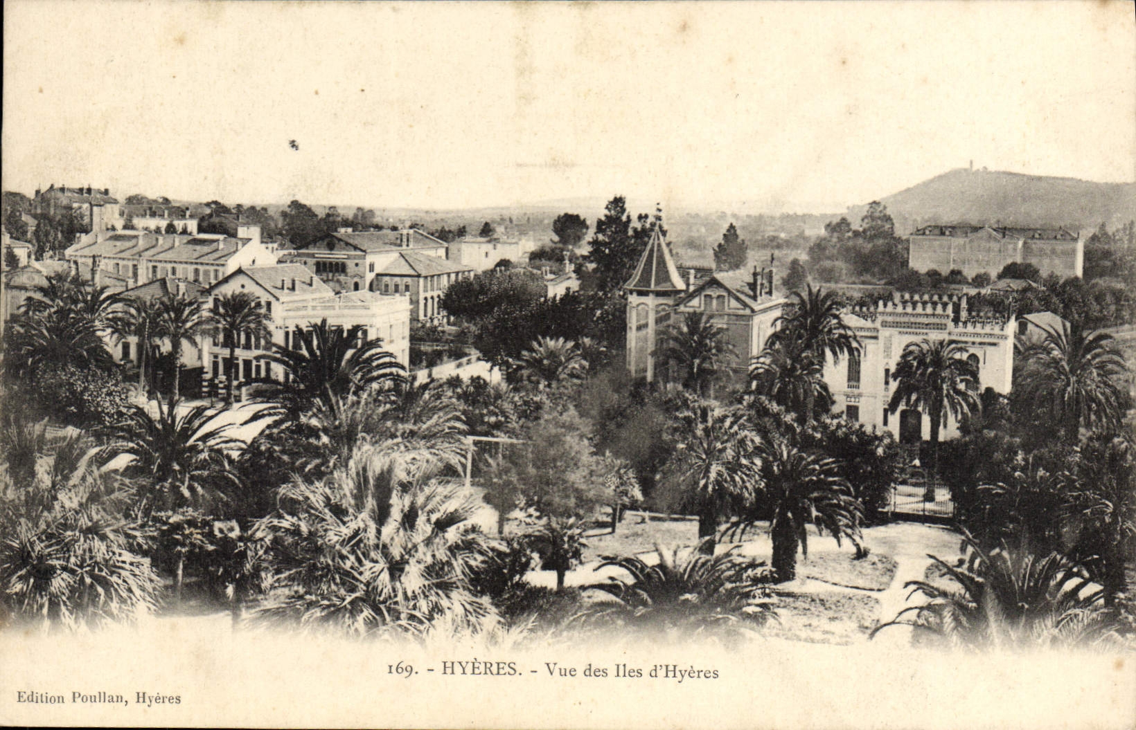 CPA Hyeres Vue des Iles d'Hyeres