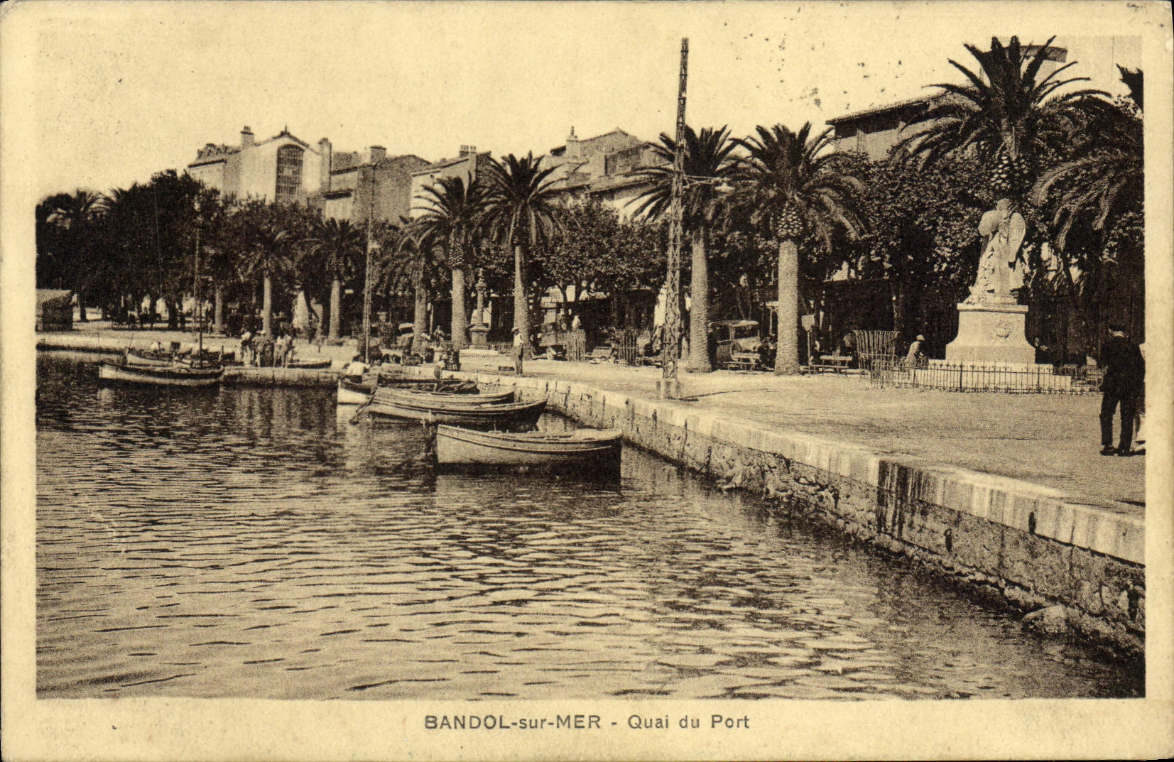 CPA Bandol sur Mer Quai du port