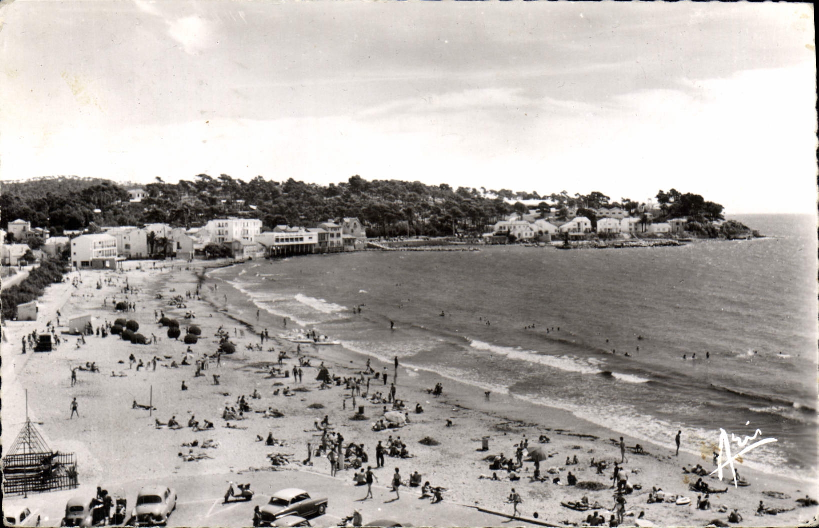 CPA Les Sablettes La Plage