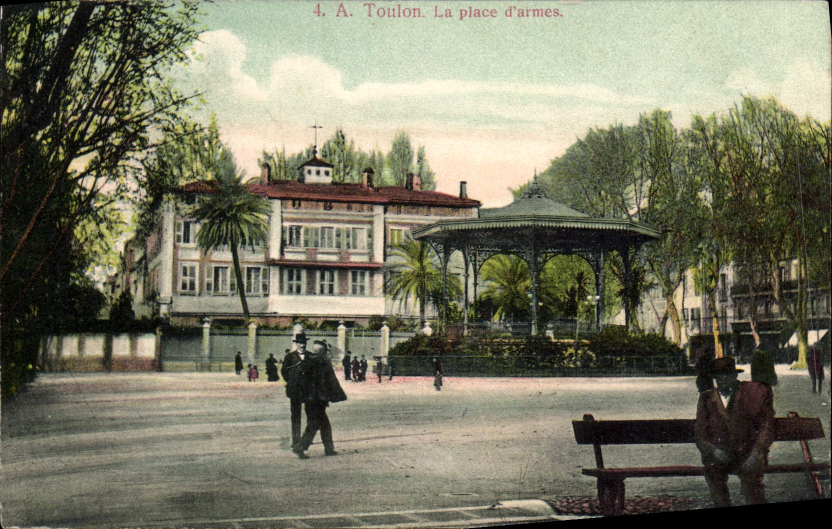 CPA Toulon La place d'armes