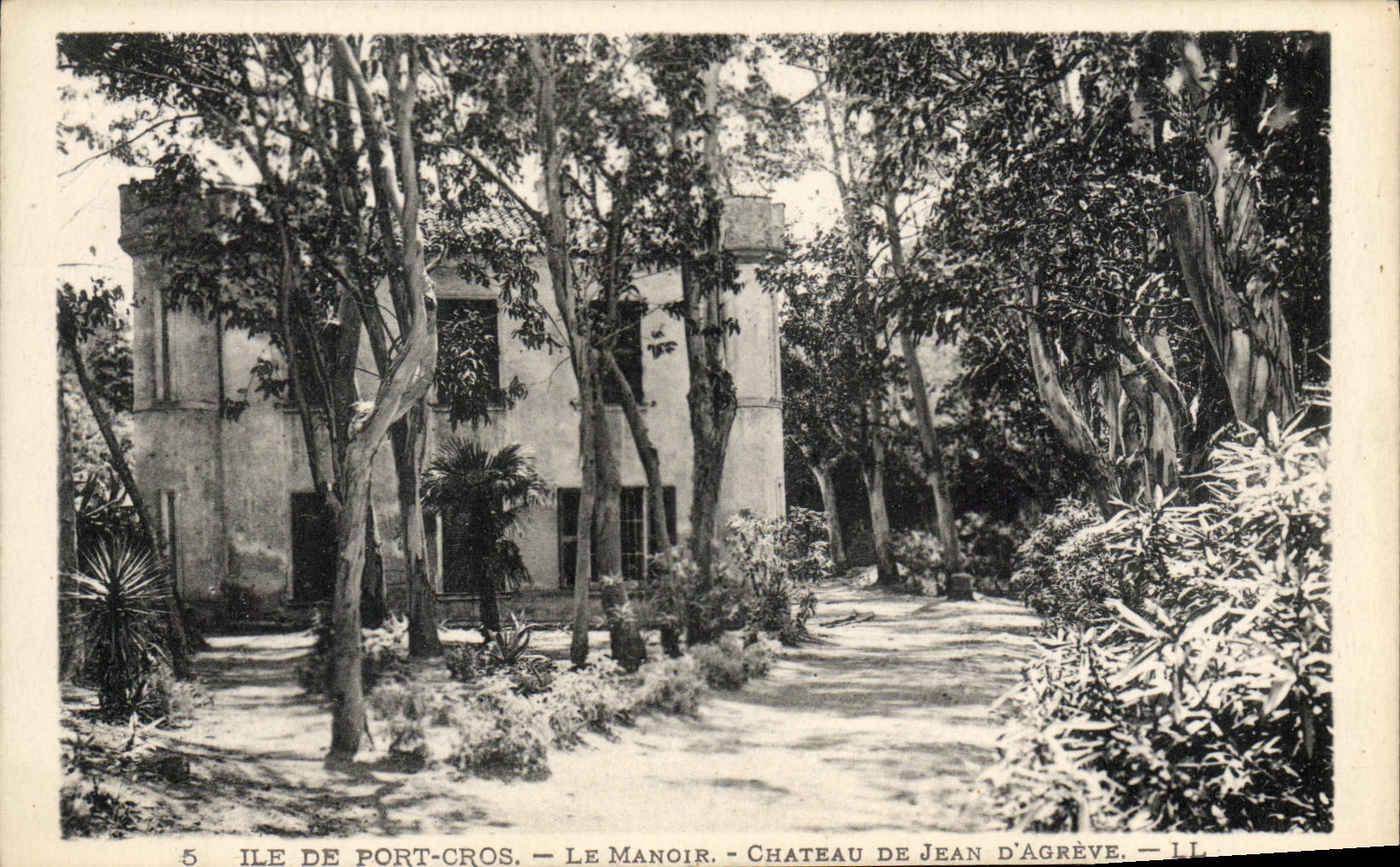 CPA Ile de Port Cros Le Manoir Chateau de Jean d'Agreve