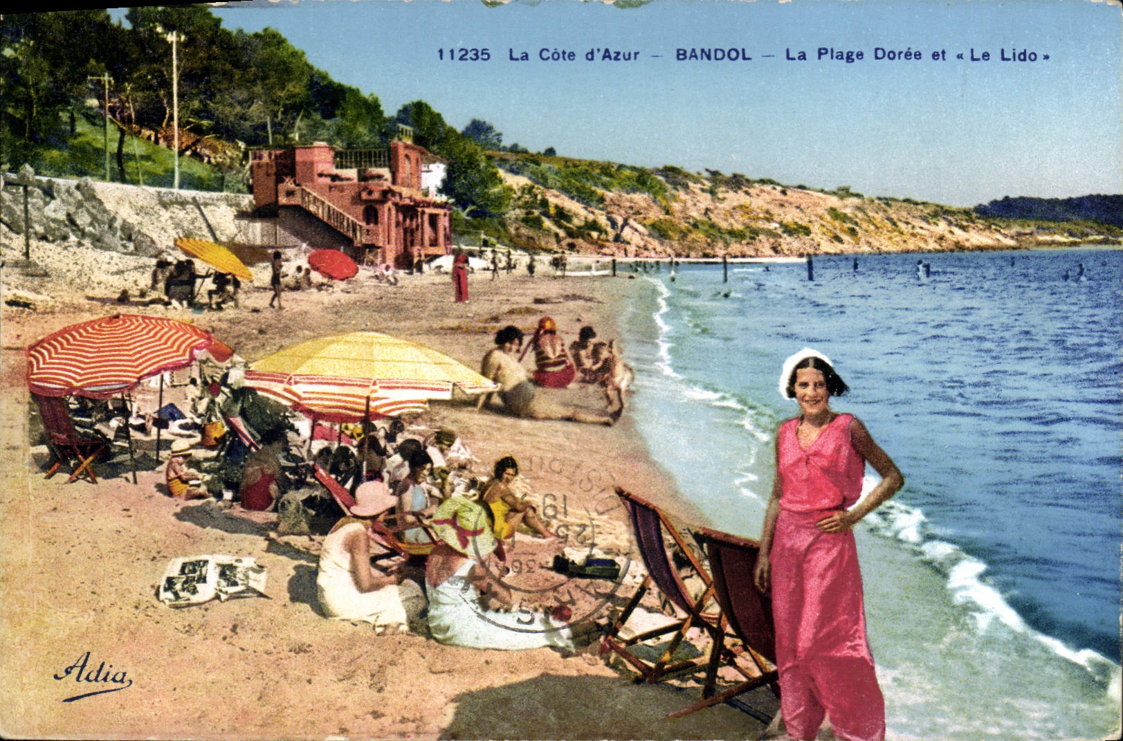 CPA Bandol La plage Doree et Le Lido