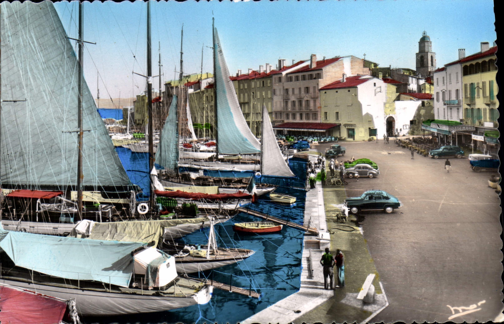 CPA St Tropez Le Quai
