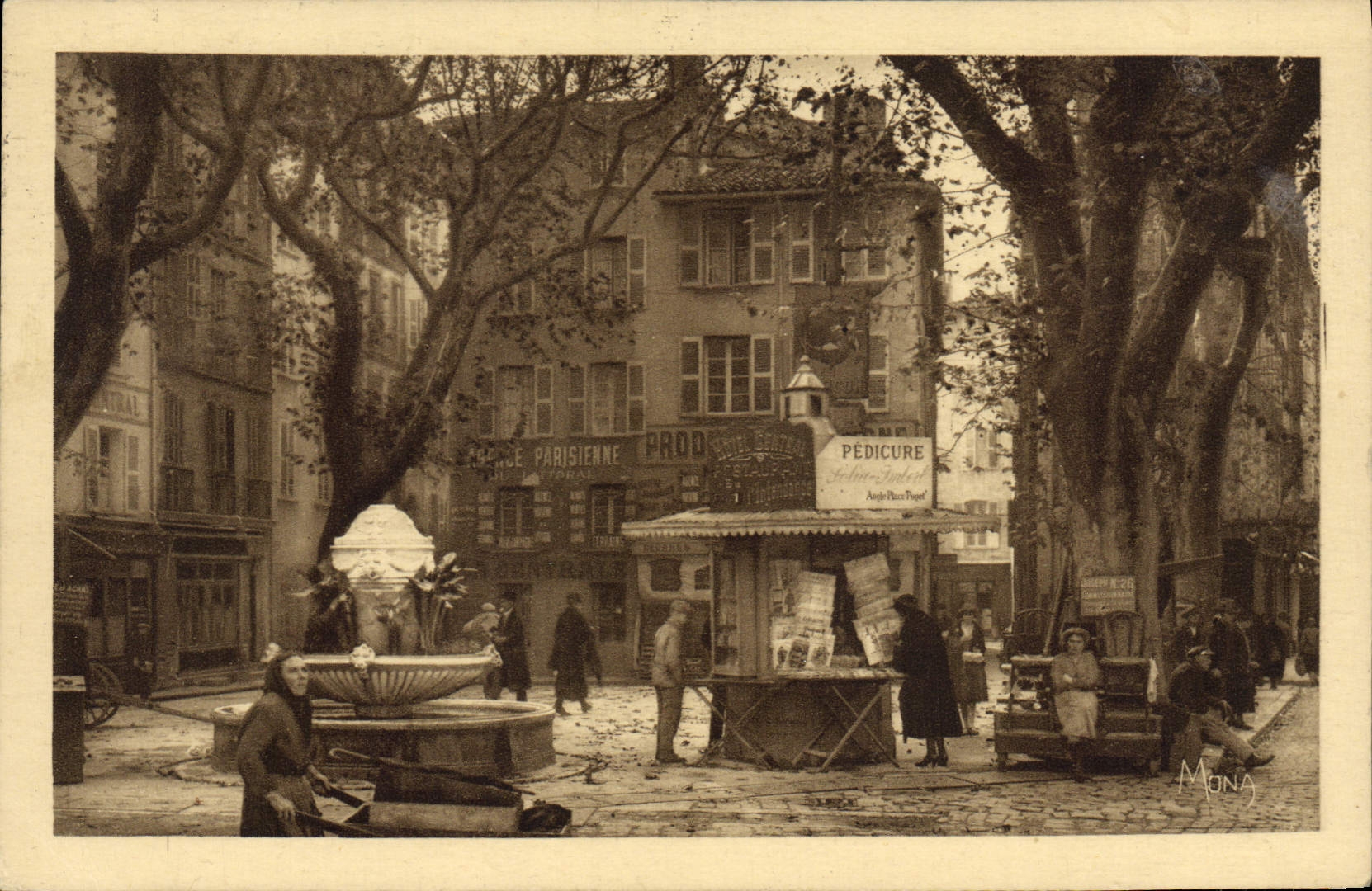 CPA Toulon place amiral Senès