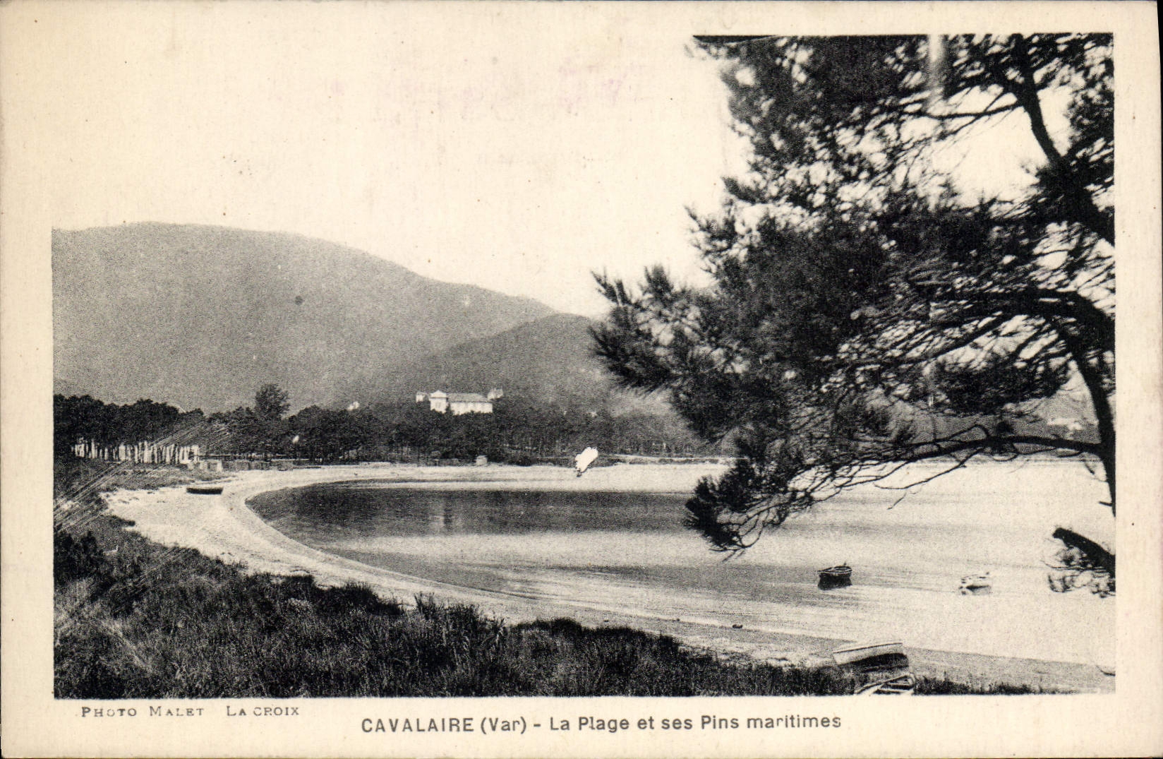 CPA Cavalaire La Plage et ses pins maritimes