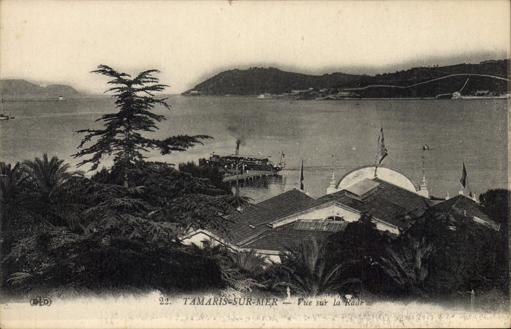 CPA Tamaris sur mer vue sur le Rade