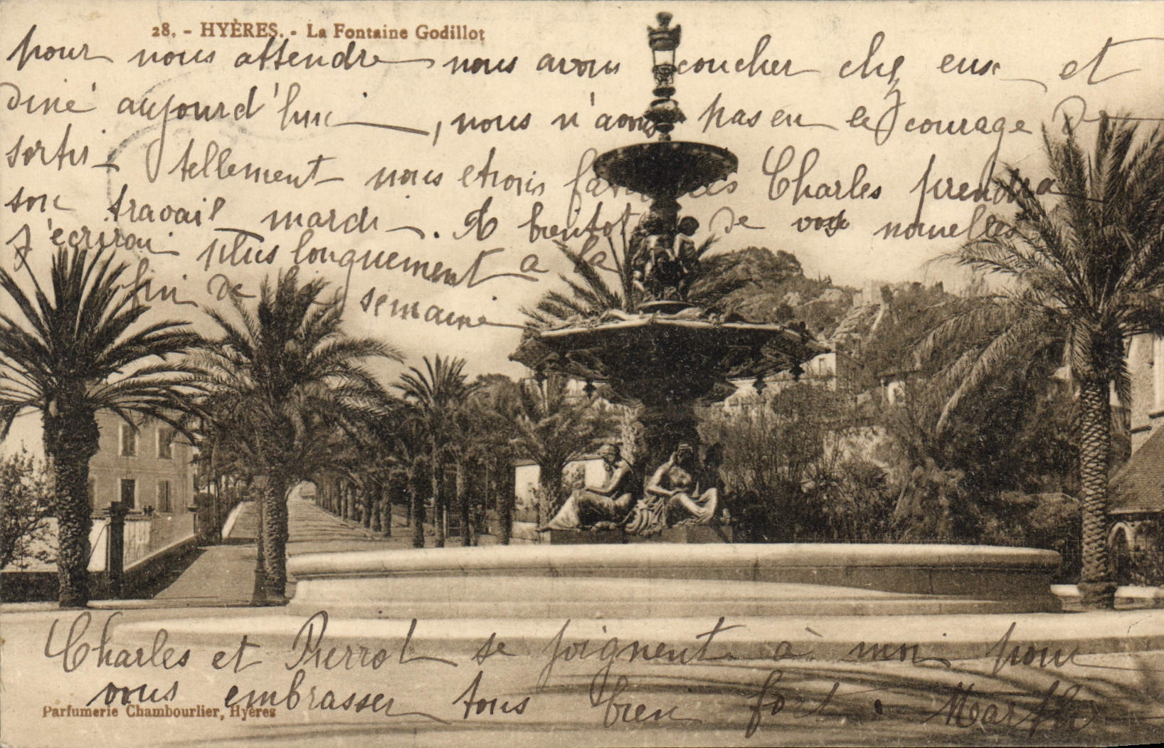 CPA Hyeres La Fontaine Godillot