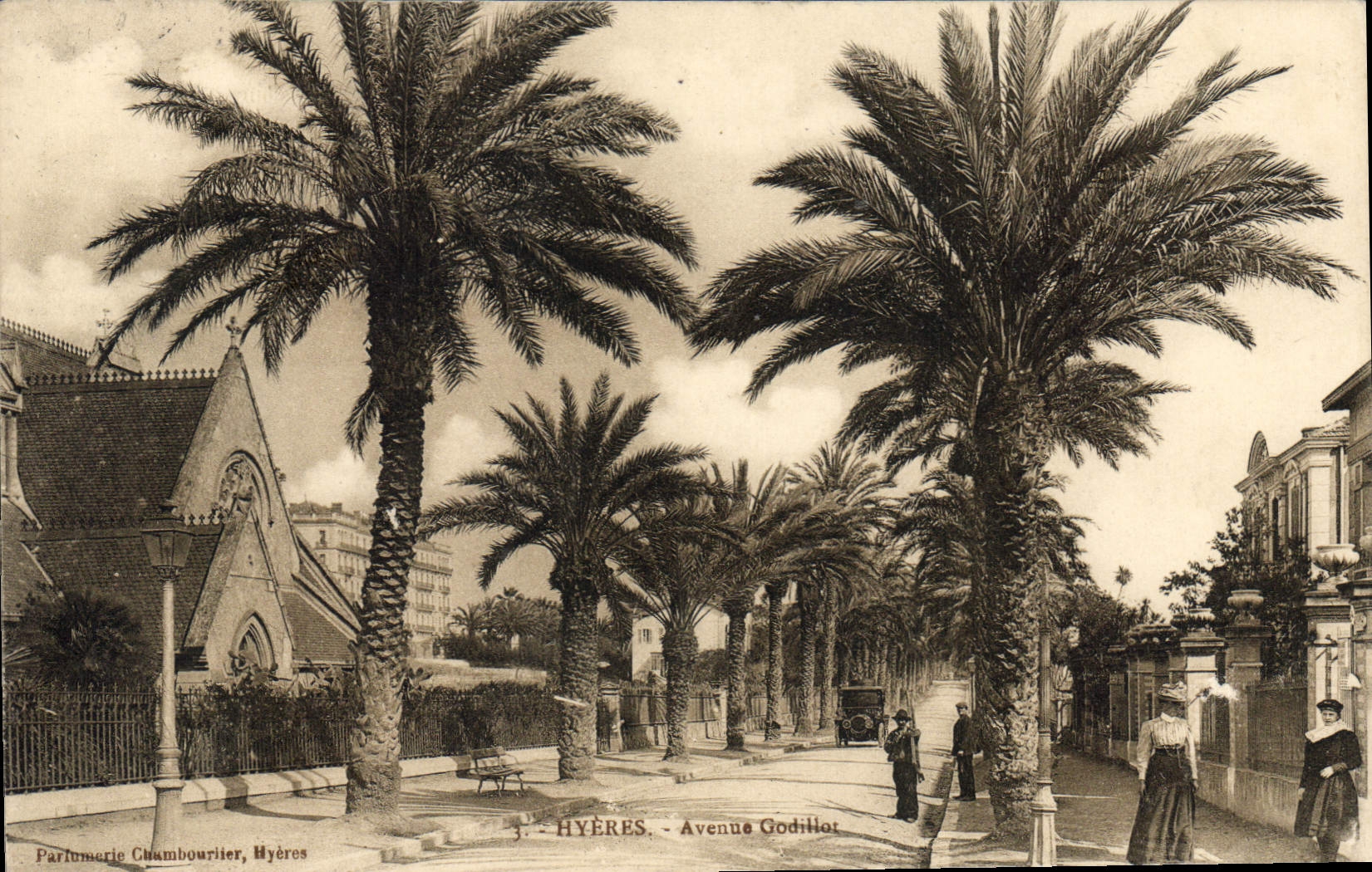 CPA Hyeres Avenue Godillot