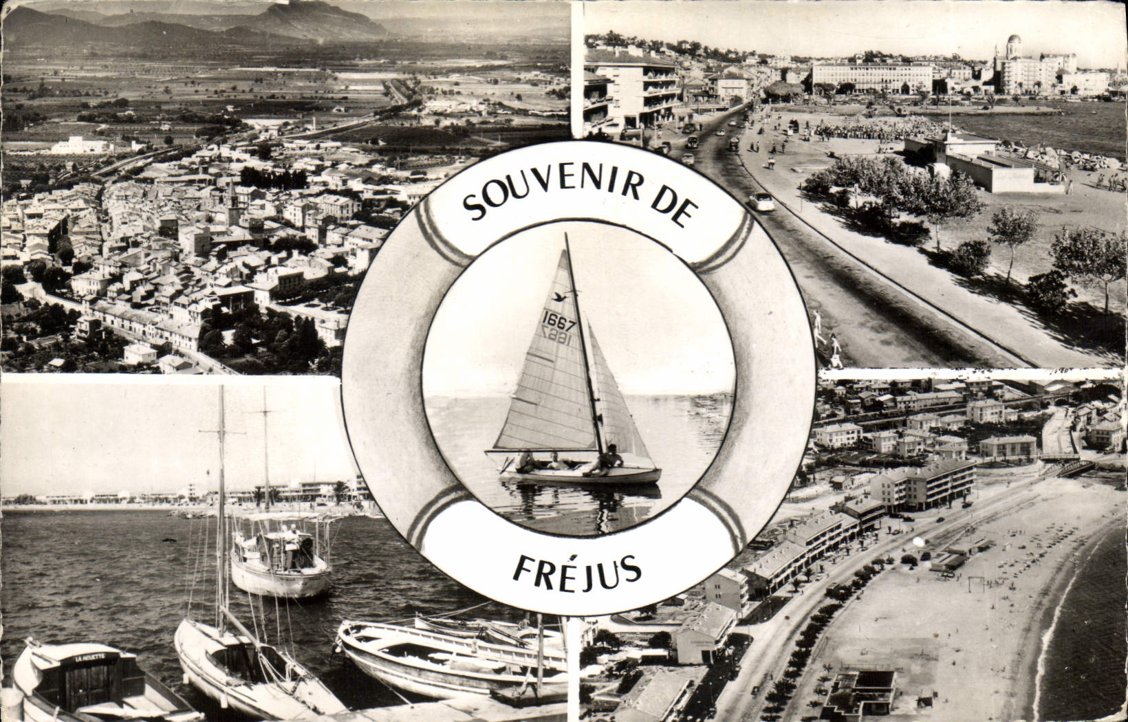 CPA La Cote d'Azur Divers aspects de Frejus var