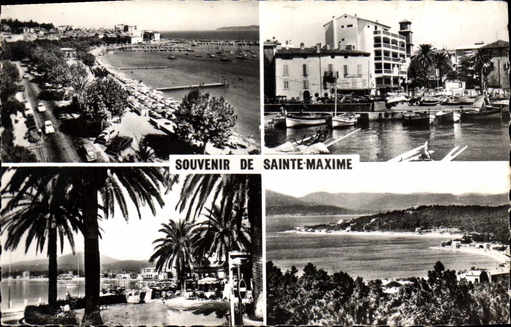 CPA la Cote d'Azur Saint Maxime sur Mer Var