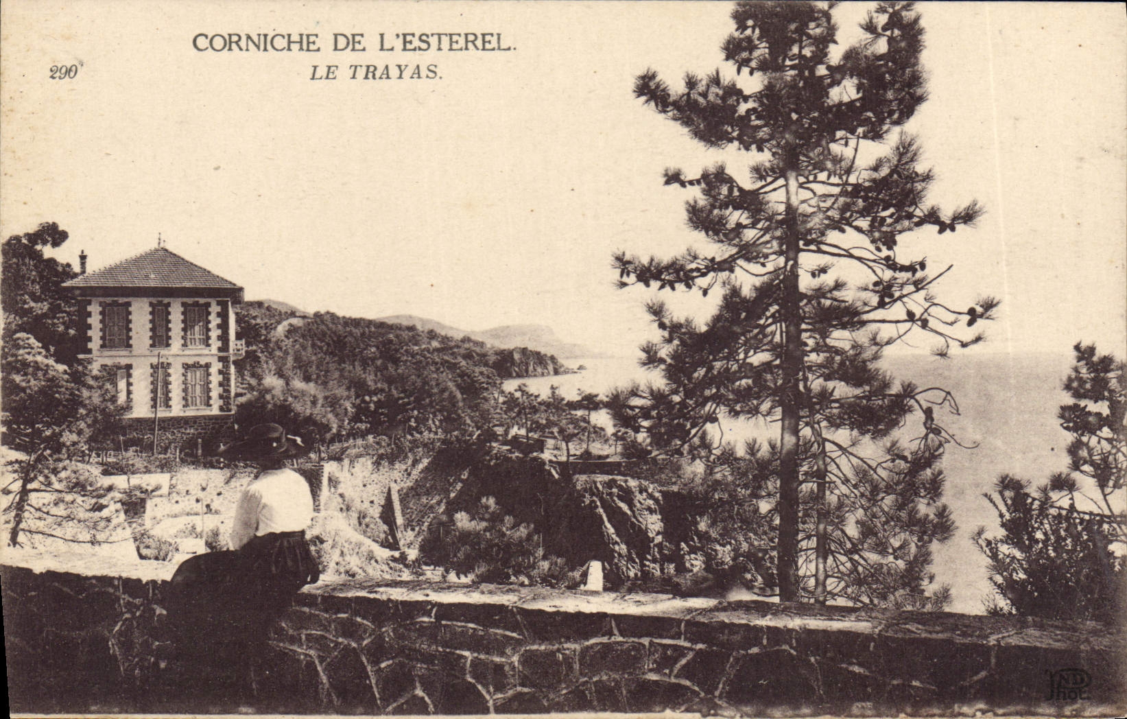 CPA Corniche de l'Esterel le Trayas 