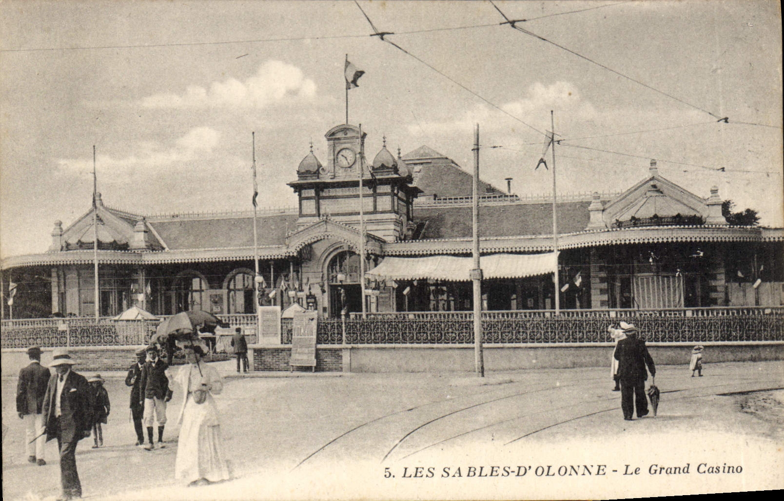 CPA Les Sables d'Olonne le grand casino 