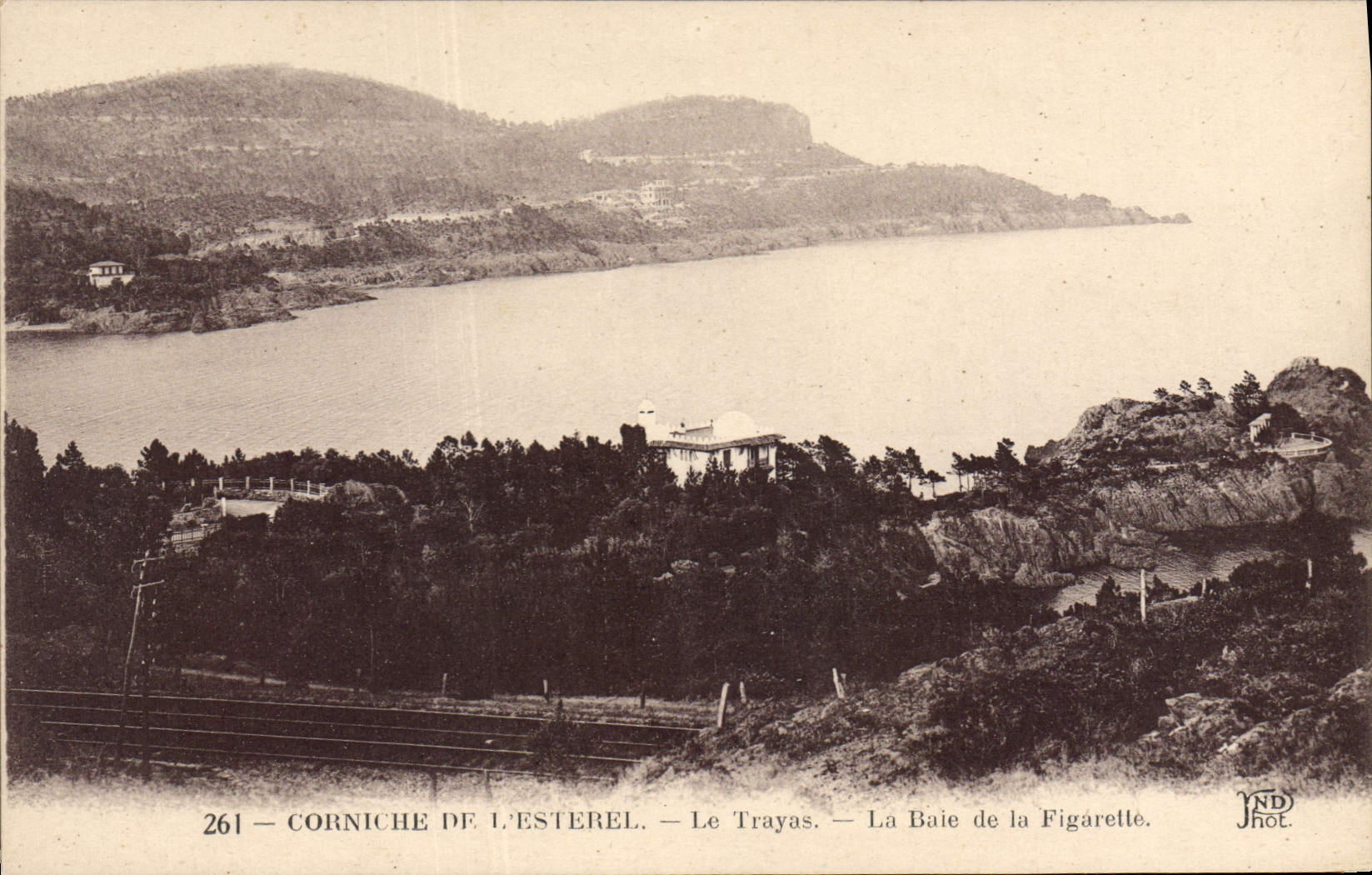 CPA Corniche de l'Esterel Le Trayas La Baie de la Figarette 
