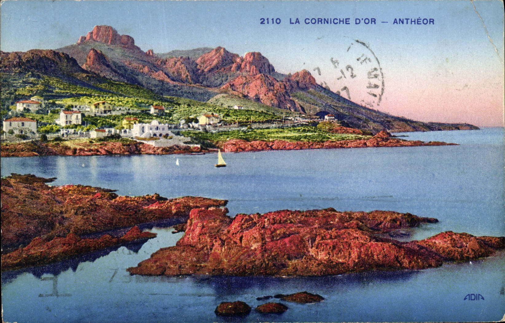 CPA La Corniche d'Or Antheor 