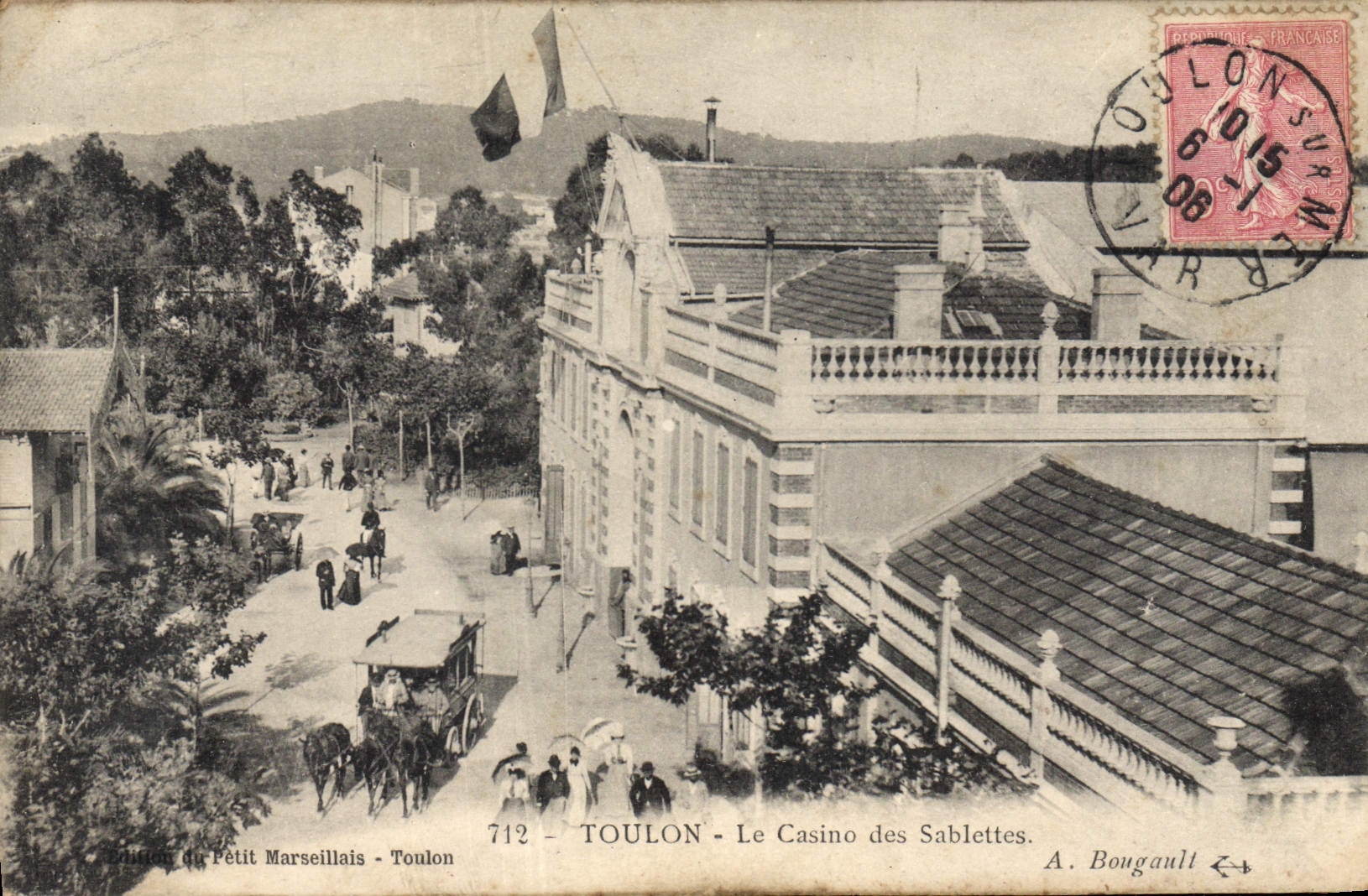 CPA Toulon Le Casino des Sablettes 