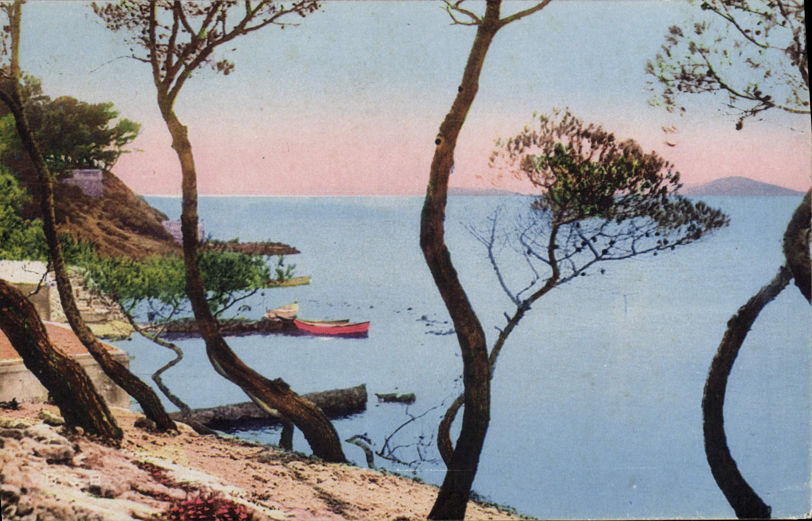 CPA Sanary Var Les Pins La Gorguette