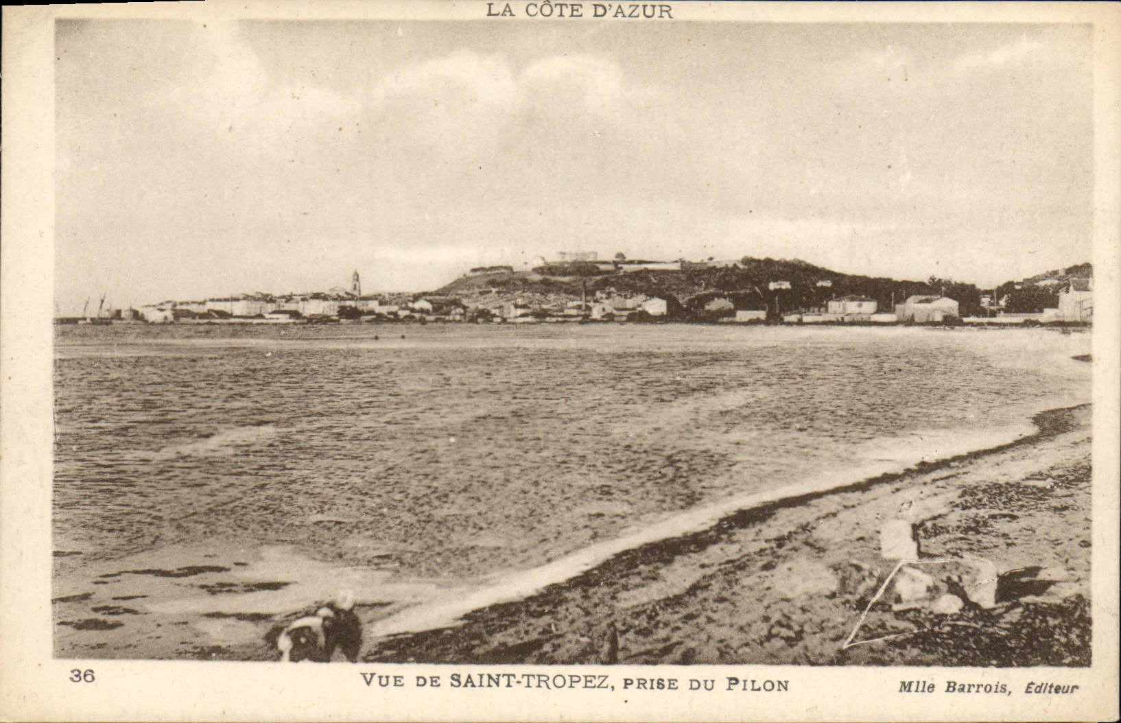 CPA La Core d'Azur vue de Saint Thopez prise di Pilon