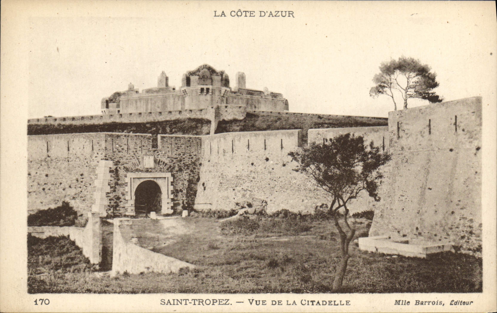 CPA Saint Thopez Vue de la Citadelle