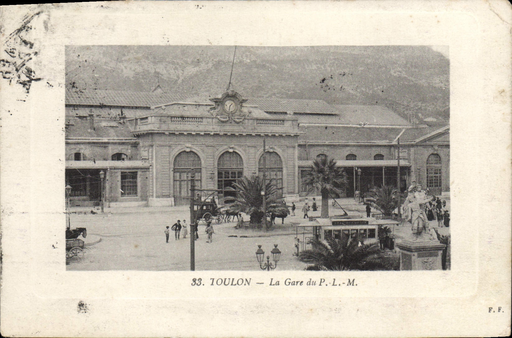 CPA Toulon La Gare 
