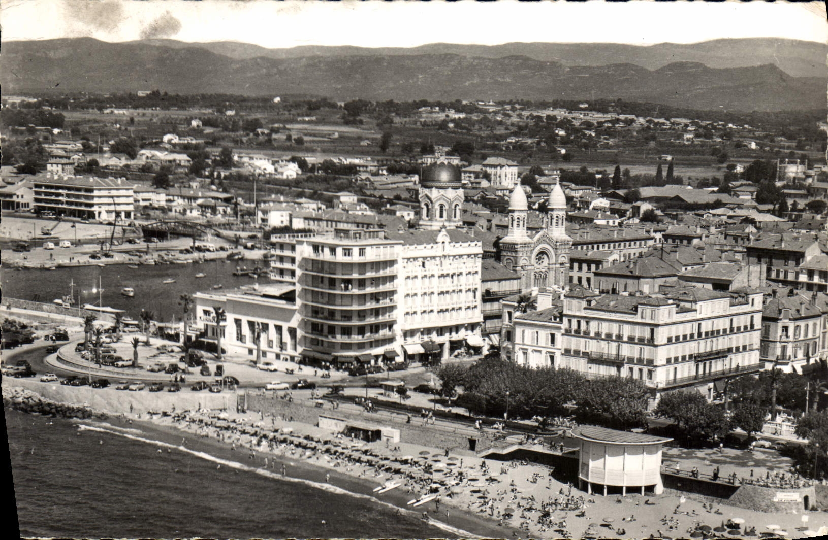 CPA La Cote d'Azur St Raphael Var vue aerienne 