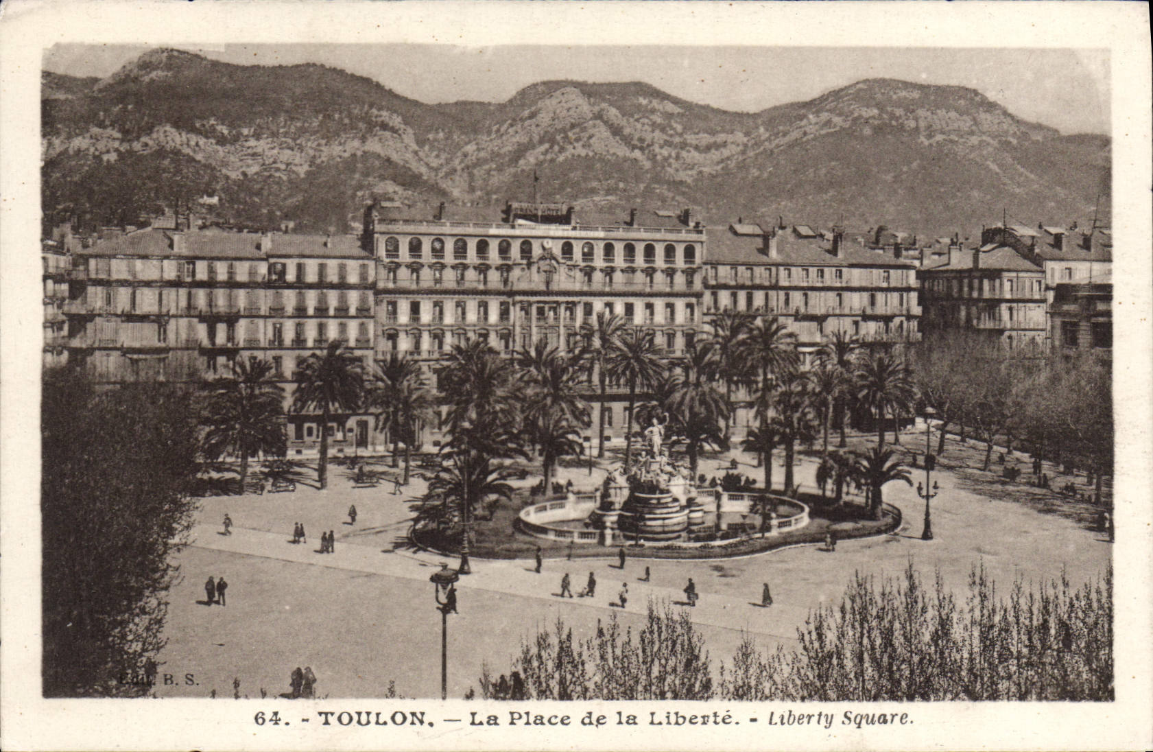 CPA Toulon La Place de la Liberte 