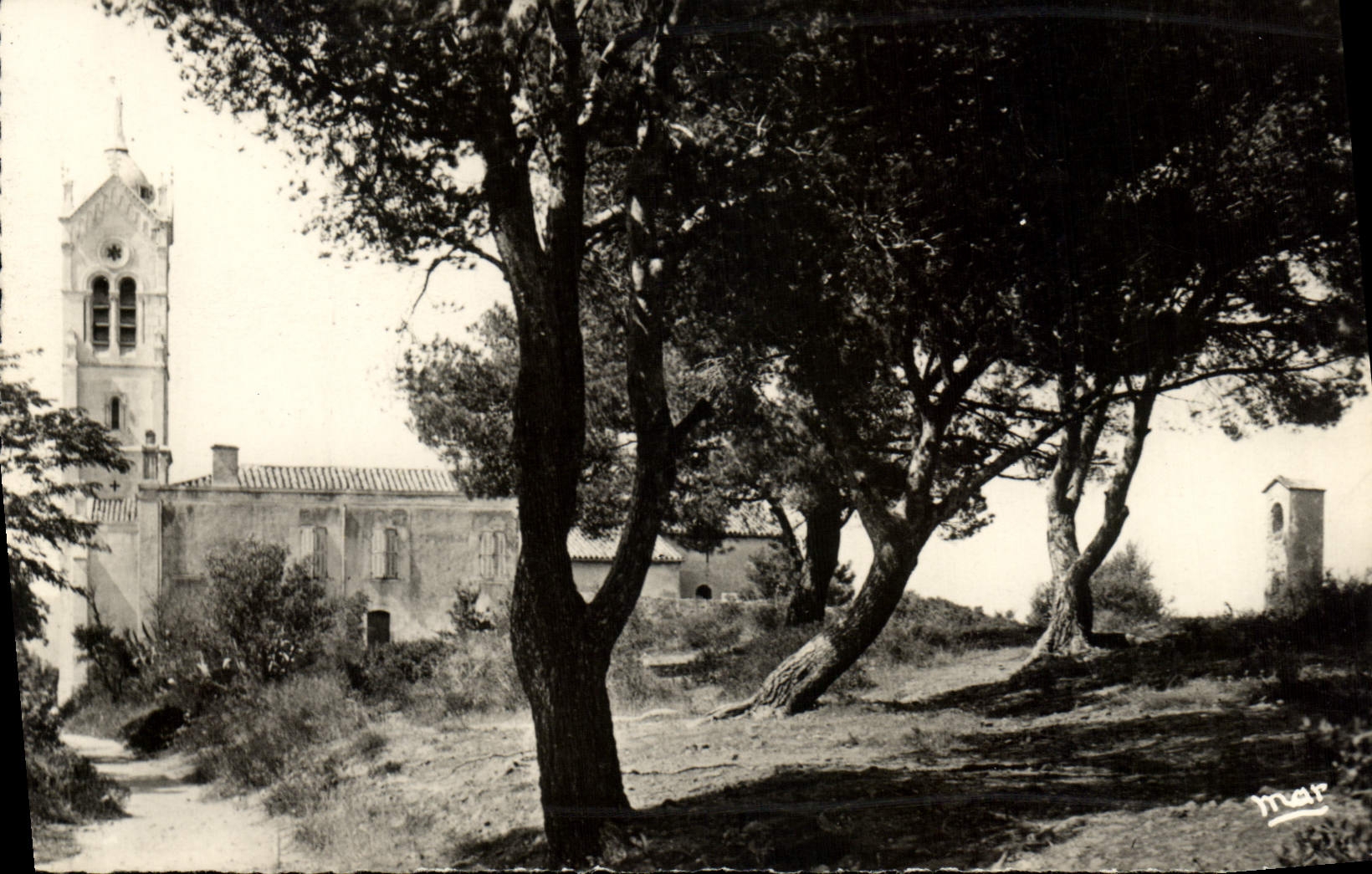 CPA Hyeres les Palmiers La Chapelle de l'Hermitage