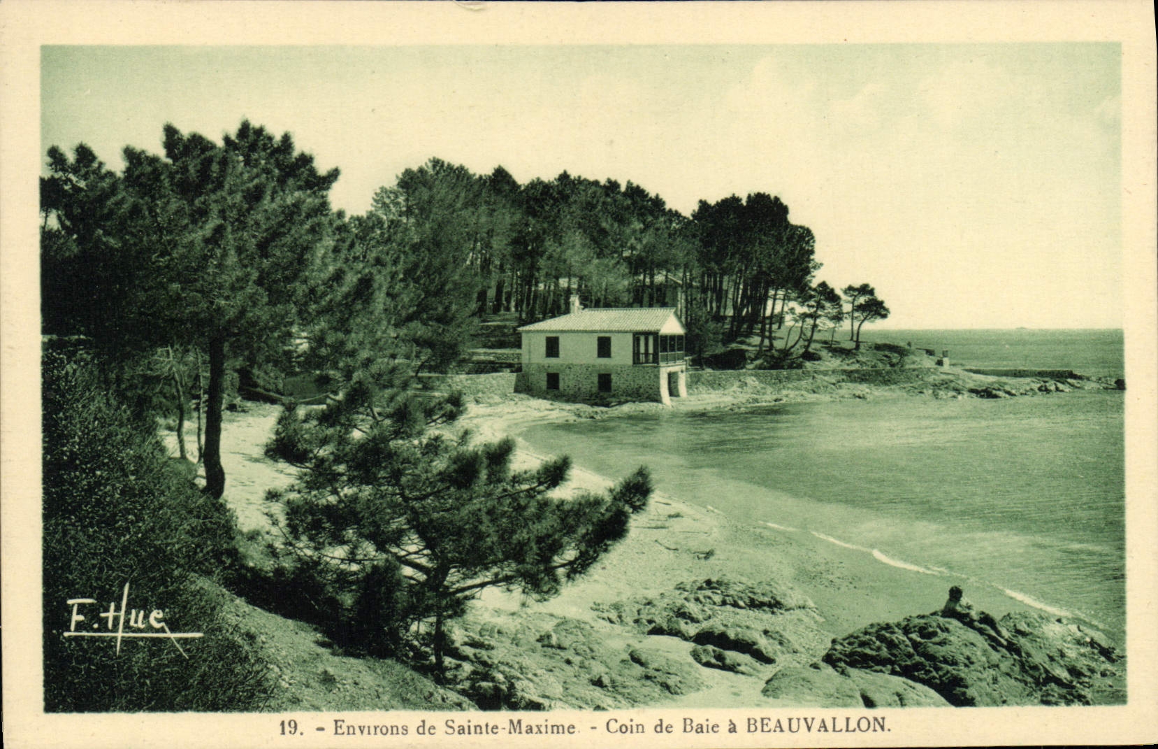 CPA Environs de Sainte Maxime Coin de Baie a Beauvallon