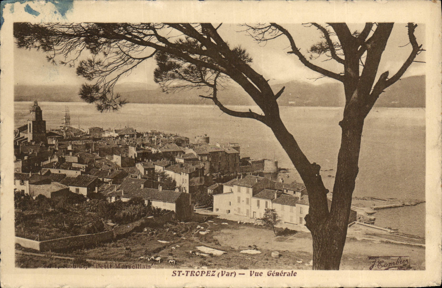 CPA St Tropez Var Vue Generale 