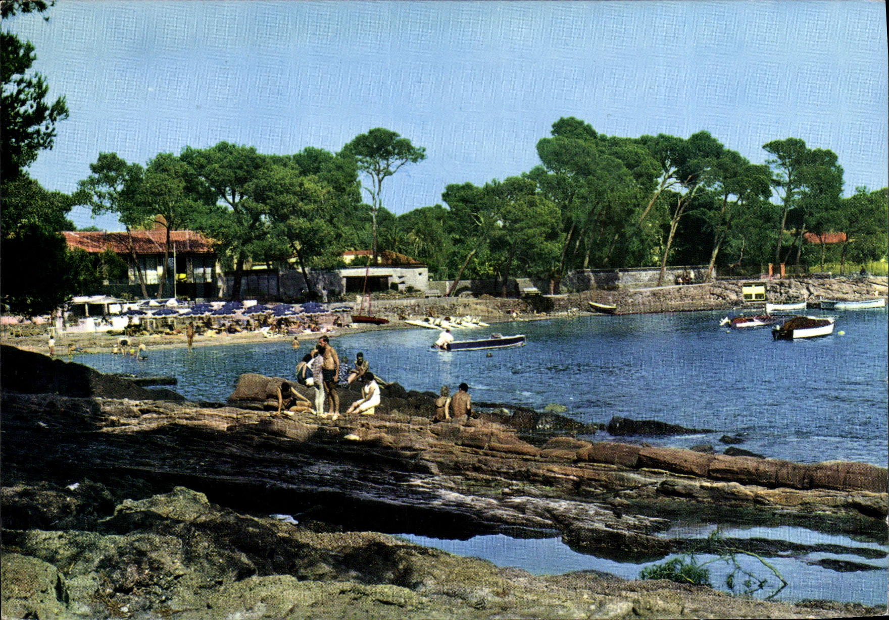 CPSM La Cote d'Azur Boulouris Var La plage 