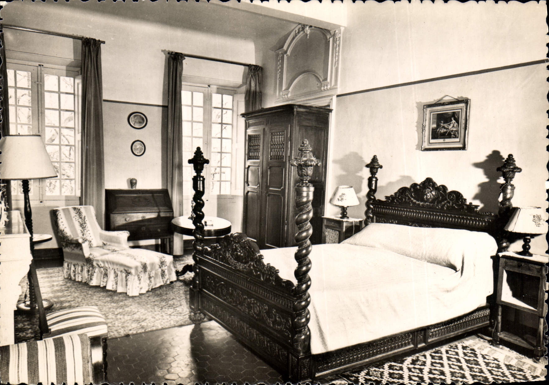 CPSM Hostellerie de l'Abbaye de la Celle pres Brignoles Var