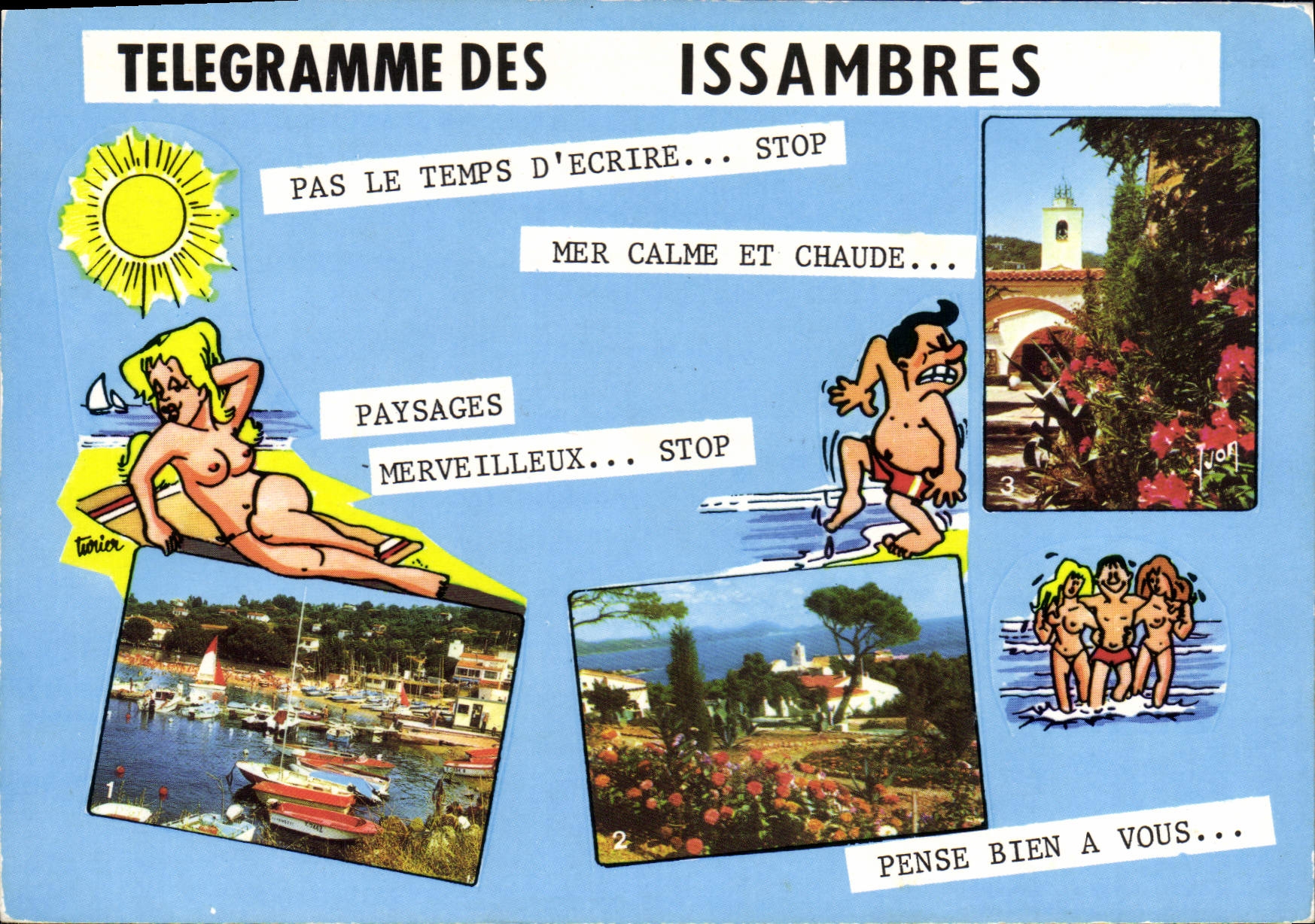 CPSM Couleurs et lumiere de France La Cote d'Azur Les Issambres Var