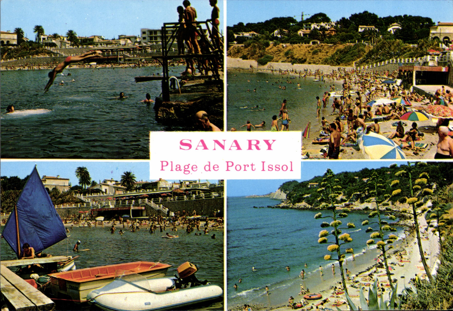 CPSM Au Soleil de la Cote d'Azur Sanary sur Mer