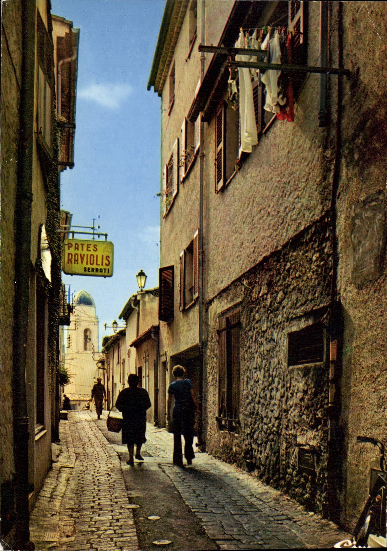 CPSM St Tropez Var Vieille Rue 