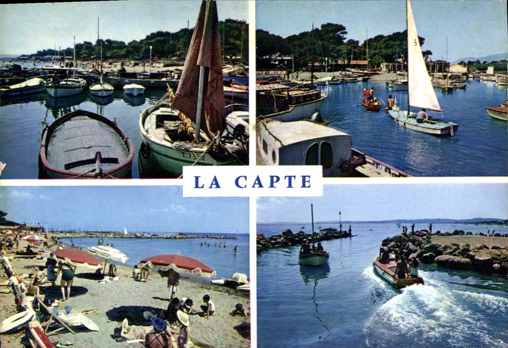 CPSM La Cote d'Azur French La Carte Var